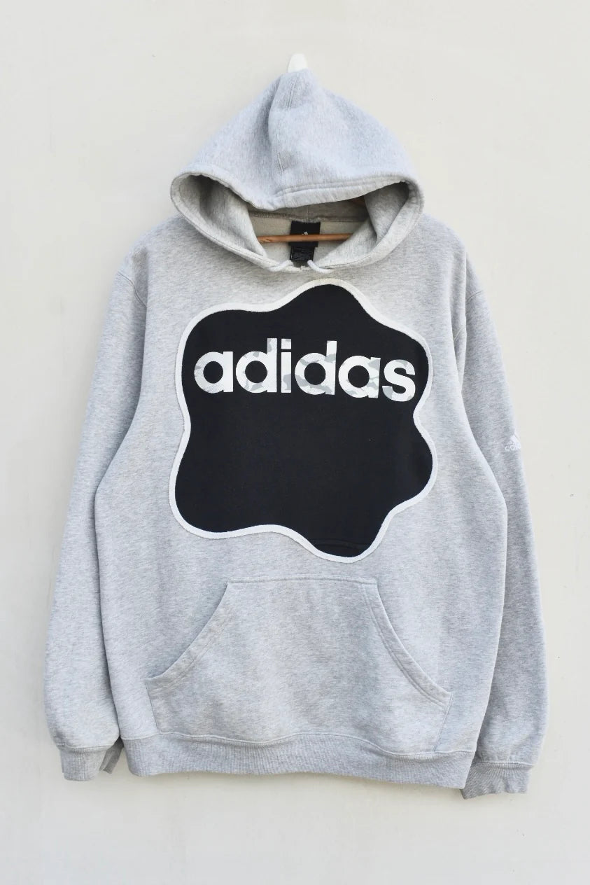 MEZOTER “Cloud Core” Grey Hoodie – Unisex Minimal Streetwear Pullover