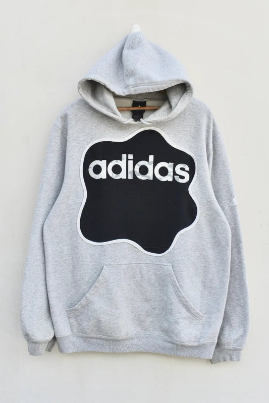 MEZOTER “Cloud Core” Grey Hoodie – Unisex Minimal Streetwear Pullover