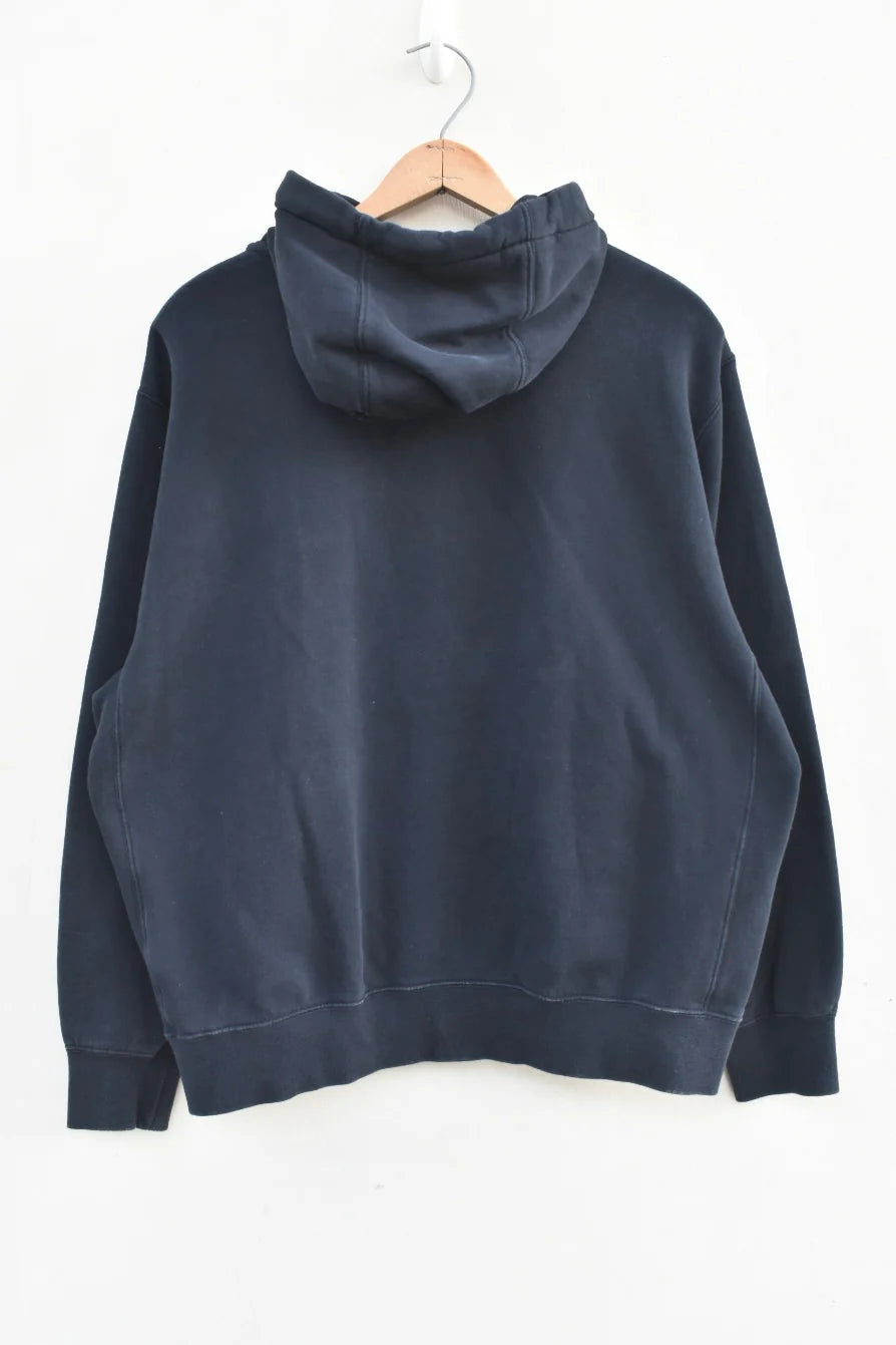 MEZOTER “Neon Pulse” Black Hoodie – Unisex Oversized Streetwear Pullover
