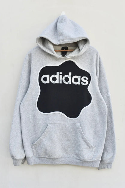 MEZOTER “Cloud Core” Grey Hoodie – Unisex Minimal Streetwear Pullover