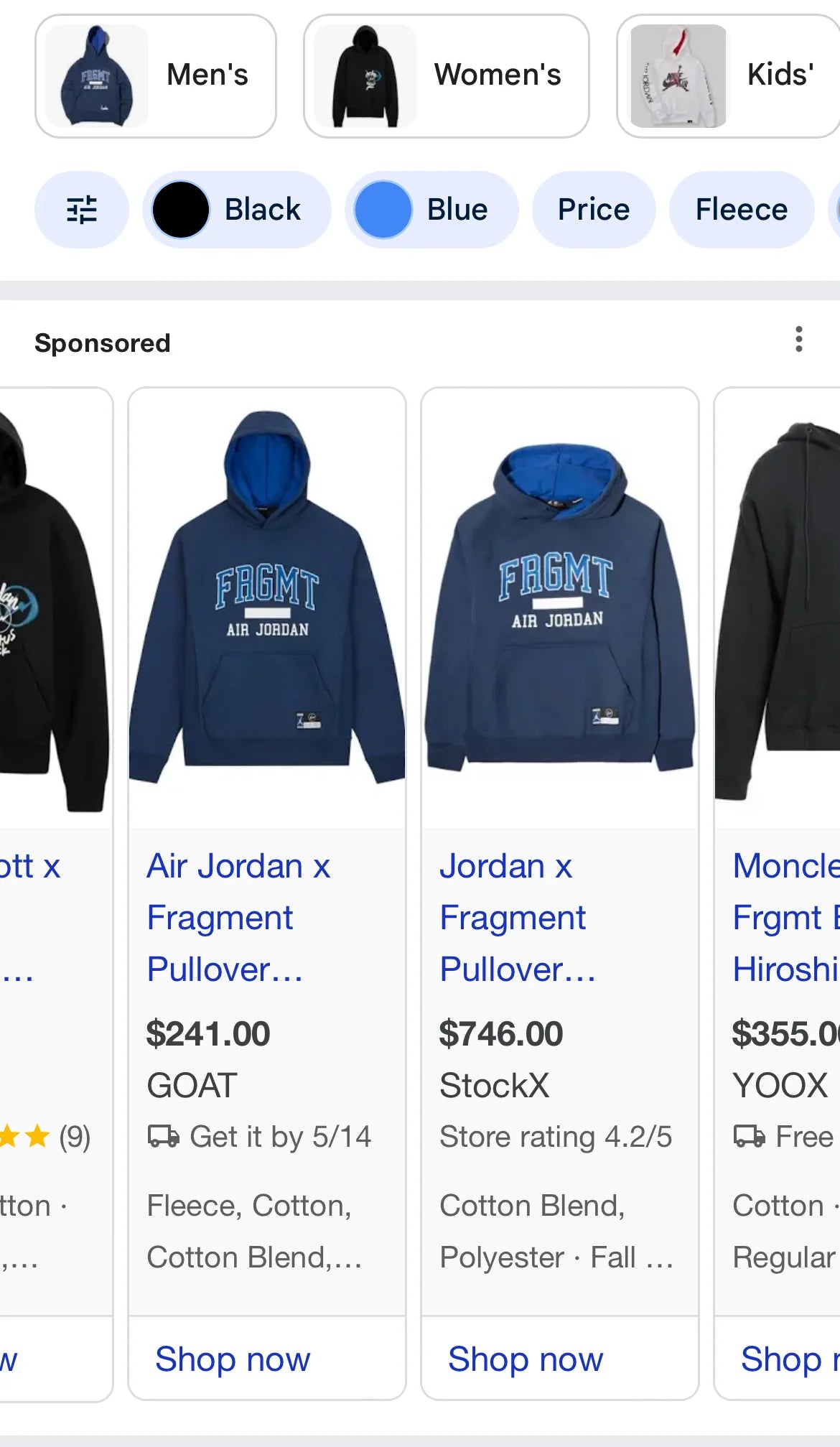 🏀MEZOTER “Sky Dunk” Oversized Hoodie – Bold Navy Blue Streetwear Pullover🏀