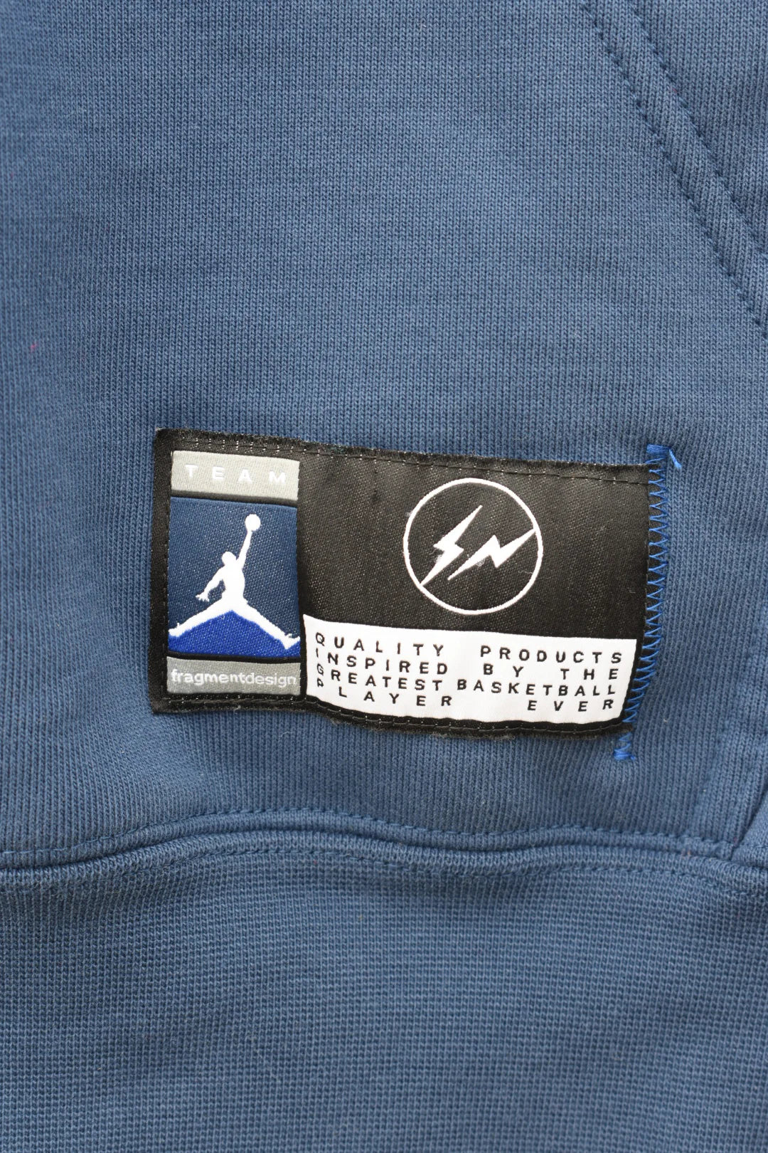 🏀MEZOTER “Sky Dunk” Oversized Hoodie – Bold Navy Blue Streetwear Pullover🏀