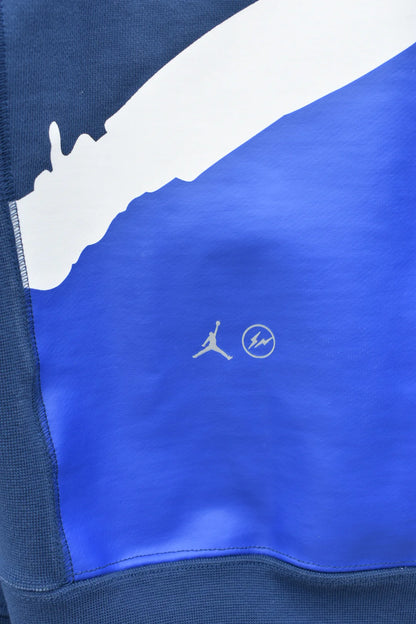 🏀MEZOTER “Sky Dunk” Oversized Hoodie – Bold Navy Blue Streetwear Pullover🏀